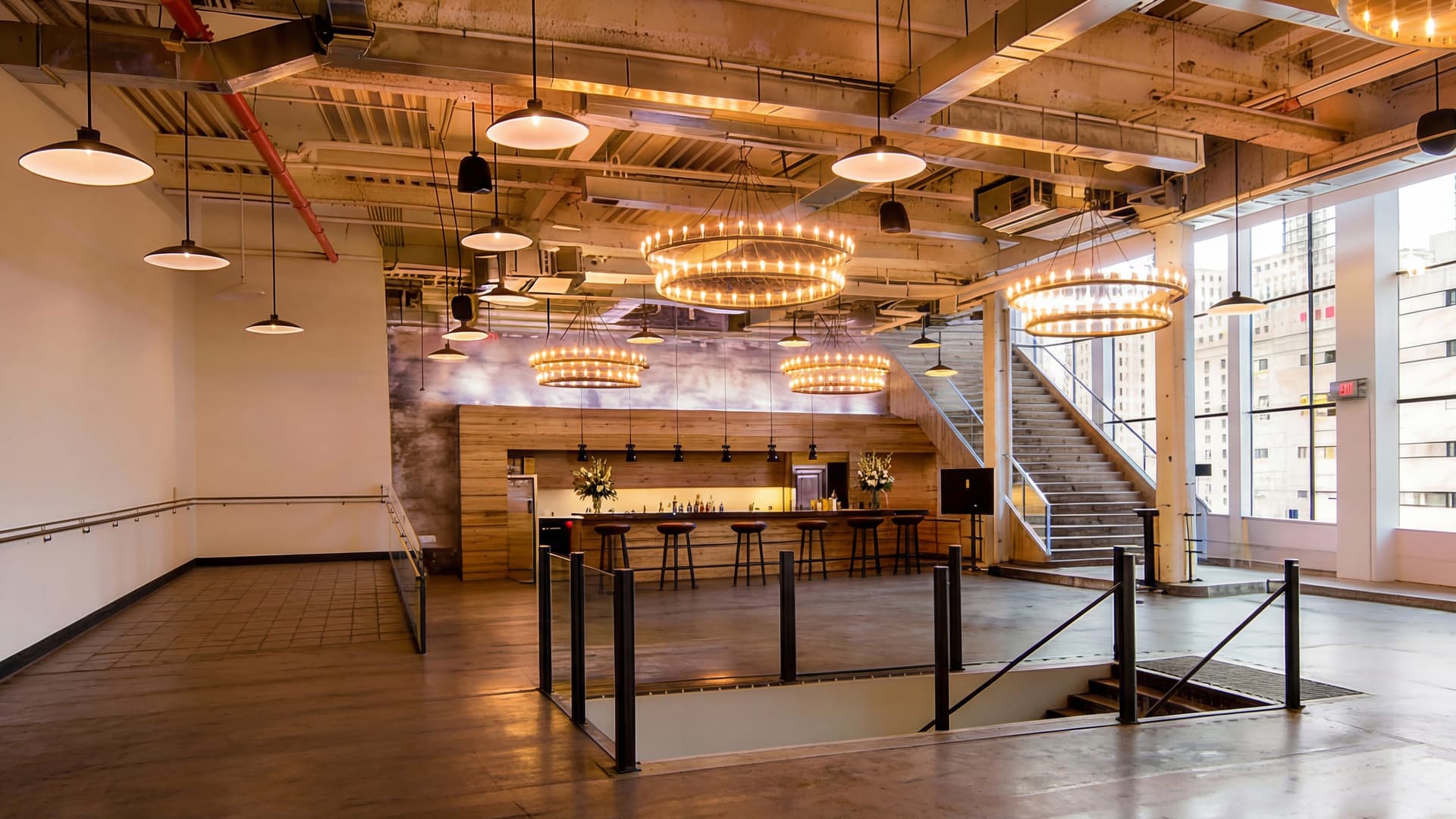 Reading room private event space FiDi Mezzanine