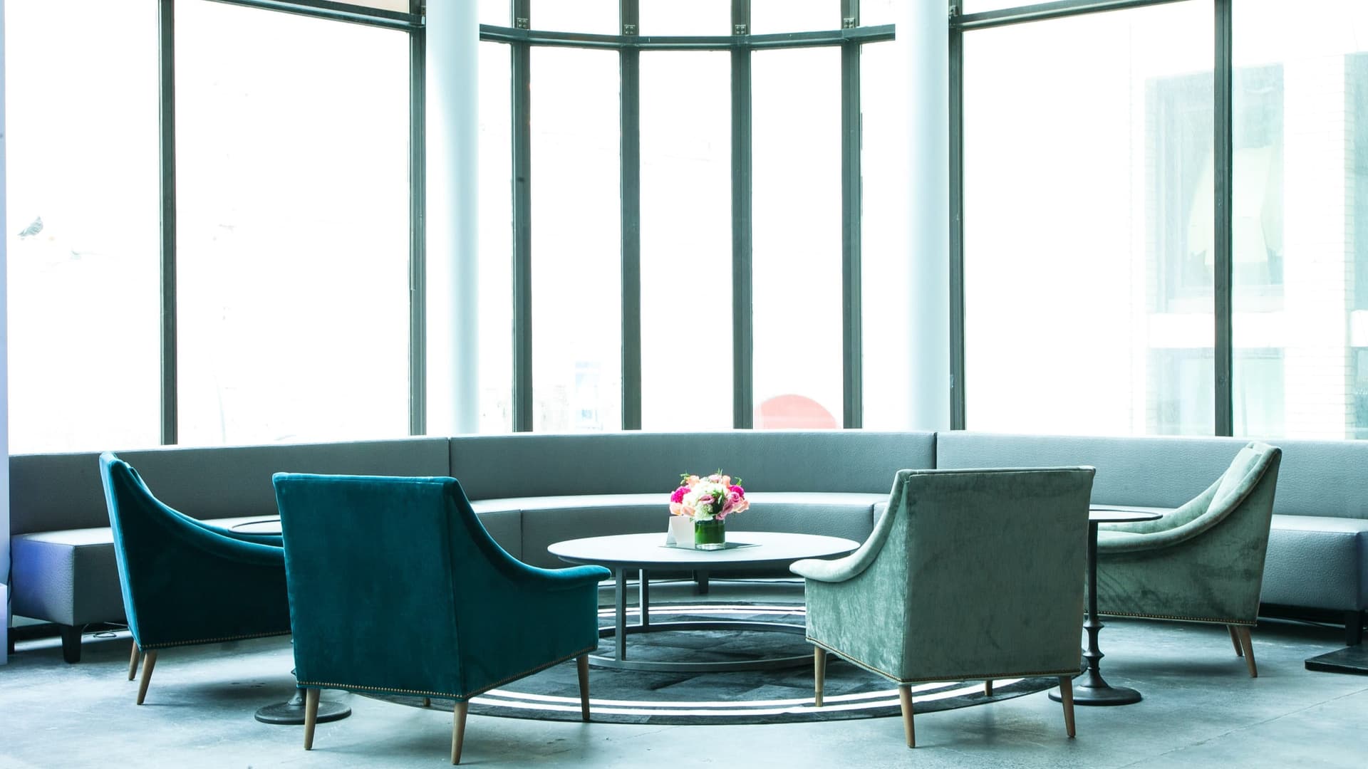 Seated dinner event at FiDi Mezzanine New York